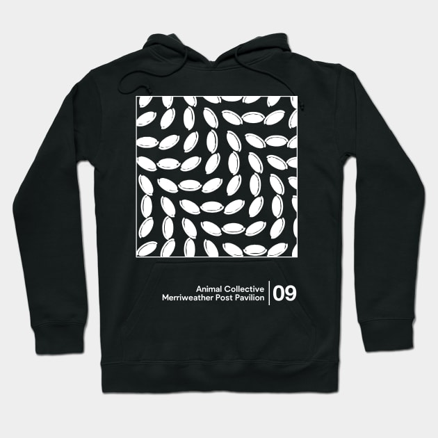 Animal Collective / Minimal Graphic Design Tribute Hoodie by saudade